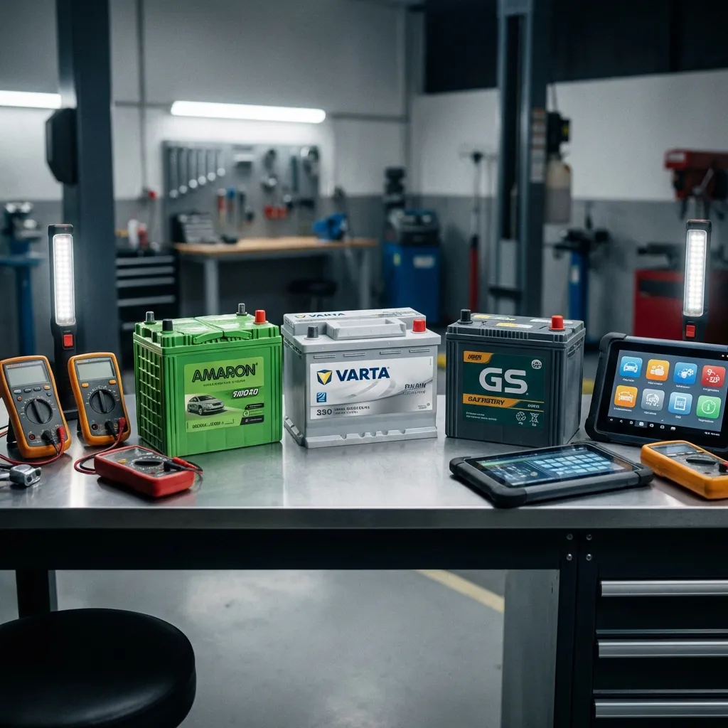 เปลี่ยนแบตเตอรี่รถยนต์