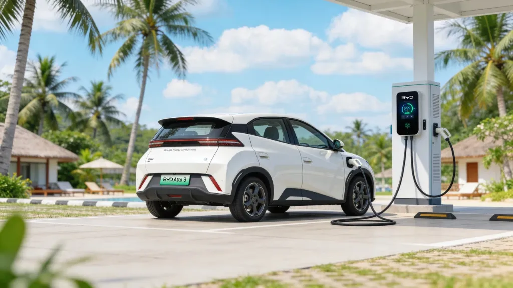 คู่มือดูแลแบตเตอรี่ BYD Atto 3 ภูเก็ต