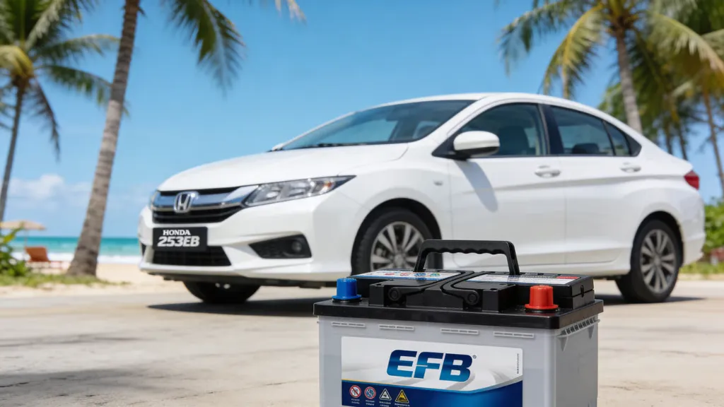 คู่มือเปลี่ยนแบตเตอรี่ Honda City 2023-2026 ในภูเก็ต