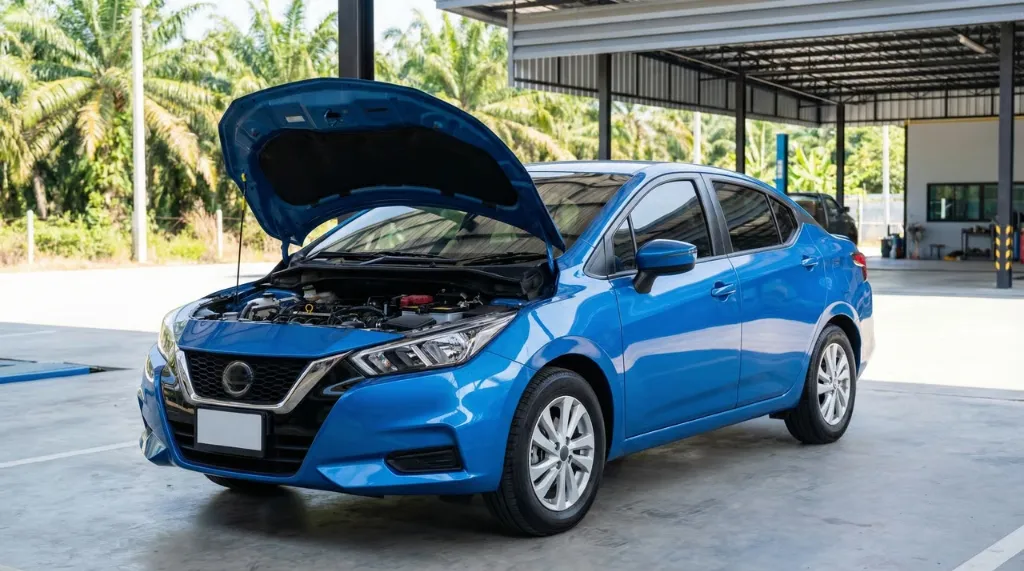 คู่มือเปลี่ยนแบตเตอรี่ Nissan Almera ทุกโฉม ภูเก็ต