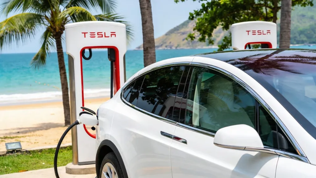 คู่มือดูแลแบตเตอรี่ Tesla Model Y ภูเก็ต