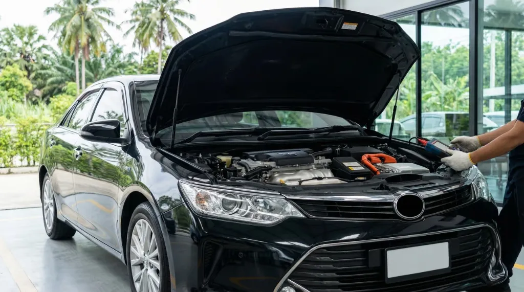 คู่มือดูแลแบตเตอรี่ Toyota Camry Hybrid ภูเก็ต