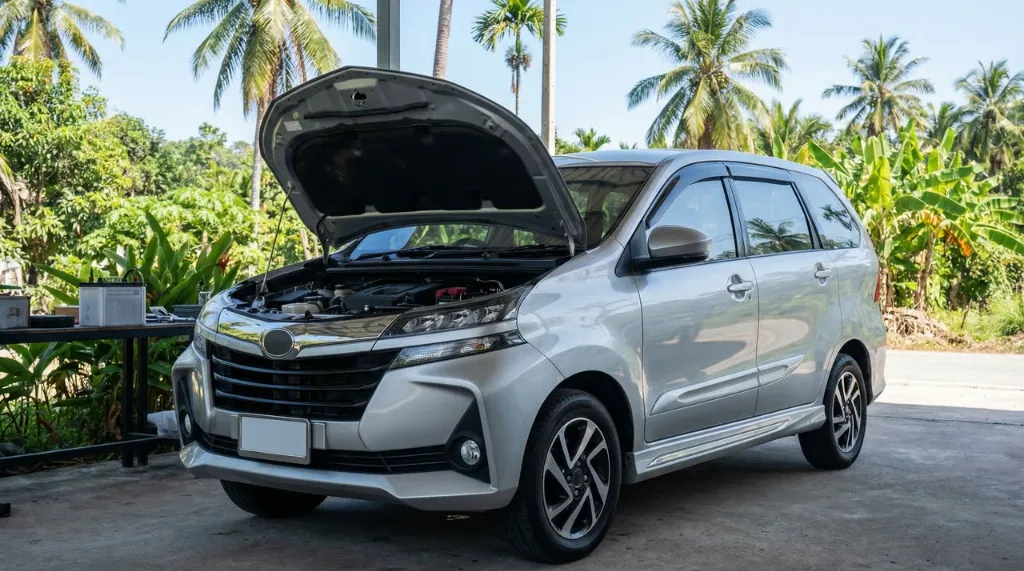 คู่มือเปลี่ยนแบตเตอรี่ Toyota Veloz ภูเก็ต