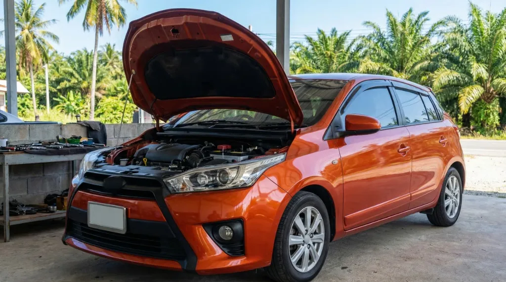 คู่มือเปลี่ยนแบตเตอรี่ Toyota Yaris Hatchback ทุกโฉม ภูเก็ต